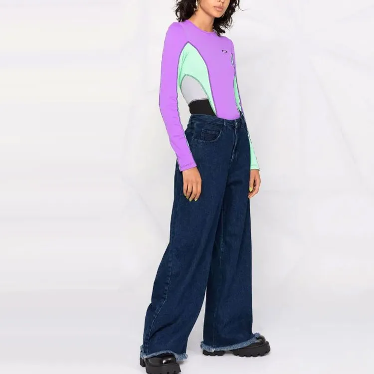 MSGM Bodysuits Women's Purple-3