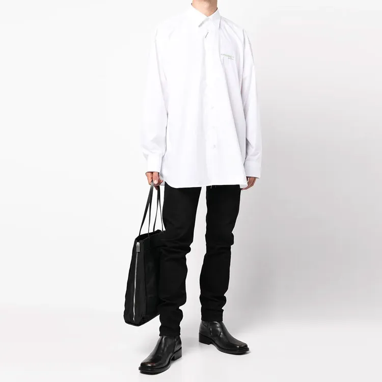 RAF SIMONS Shirts Men White-1