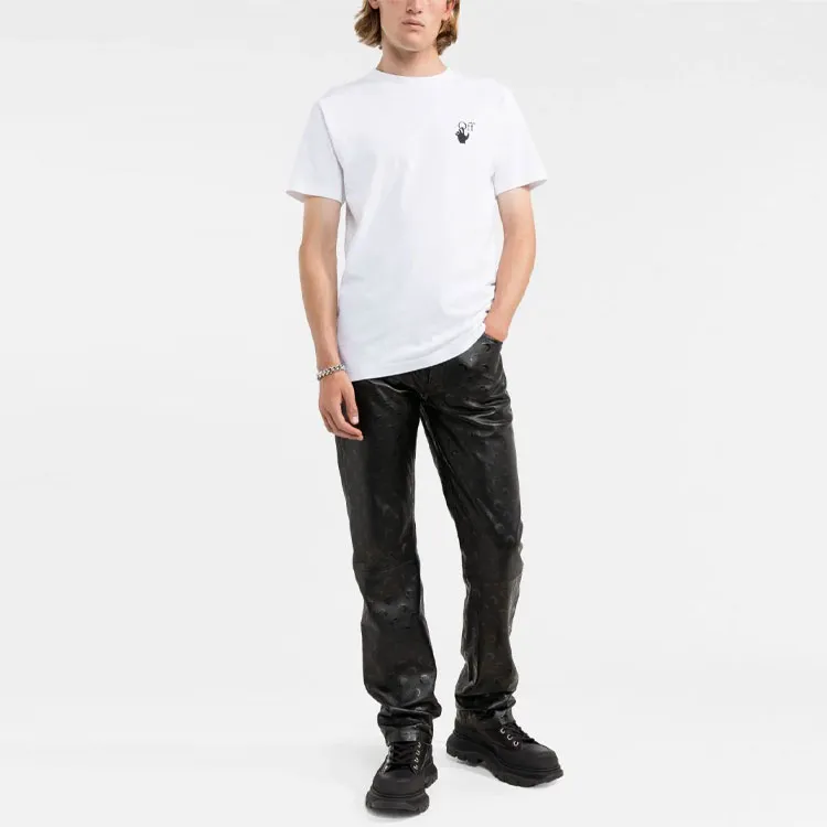 OFF WHITE Degrade Arrows Short Sleeve T Shirt-2