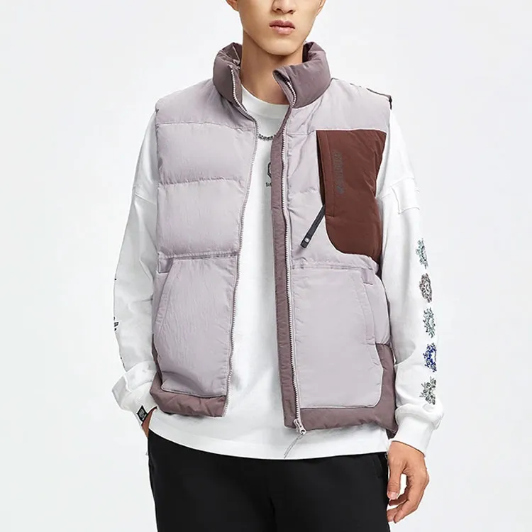 LiNing Vest Men's European Purple Gray-3