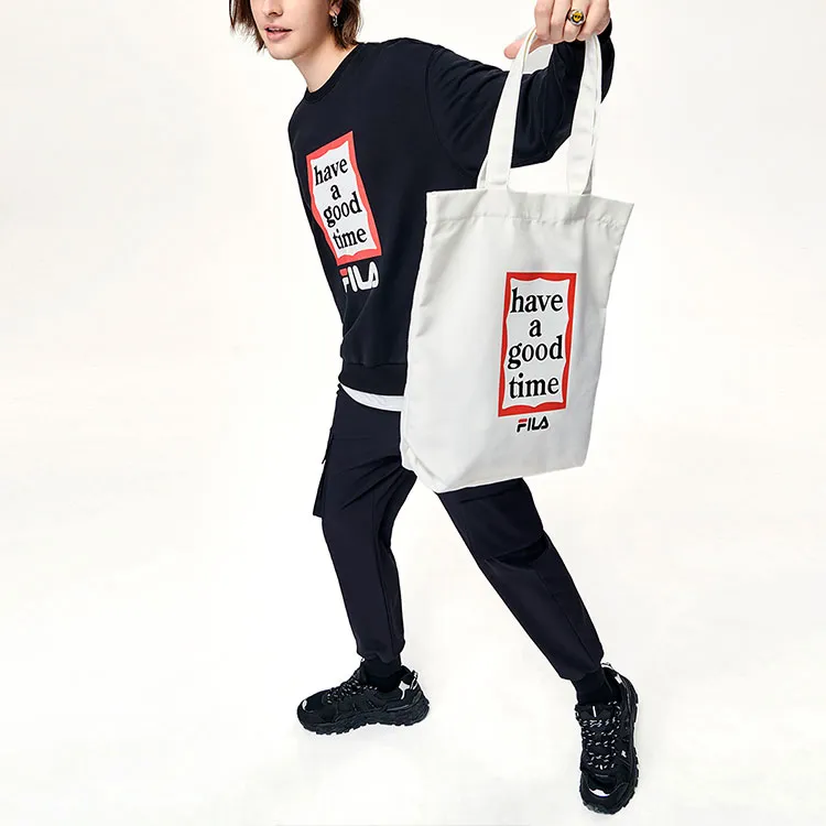 FILA Have A Good Time Collection Sweatshirts Unisex Black-5