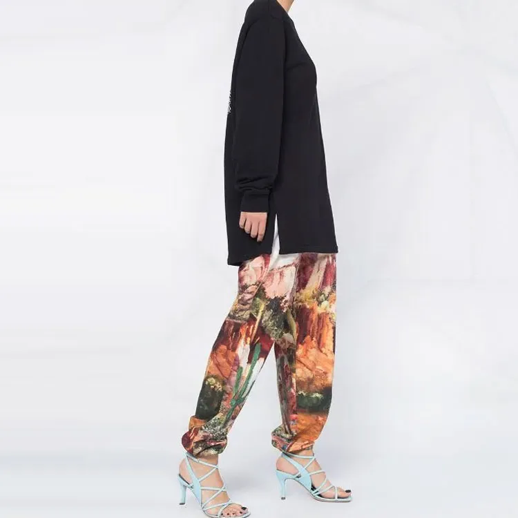 OFF-WHITE FW21 Long-Sleeved Dresses Women's Black-2
