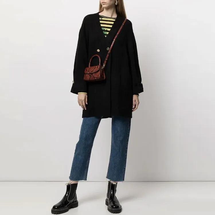 ARMANI EXCHANGEAE FW21 Knitwear Women's Black-1