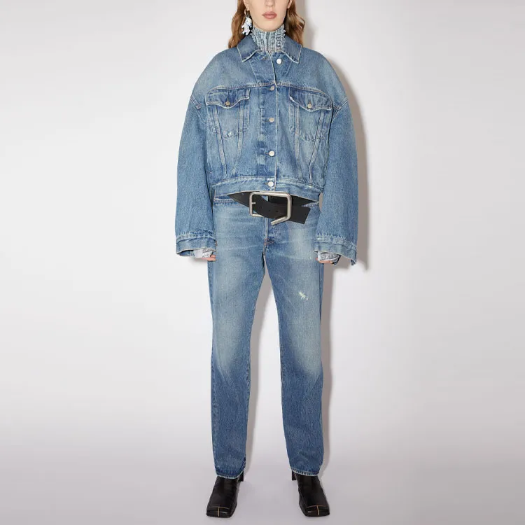 Acne Studios Cropped Denim Jacket-1