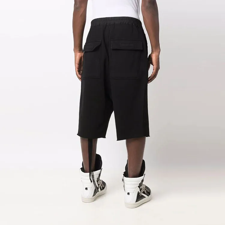 Rick Owens DRKSHDW Casual Shorts Men Black-2