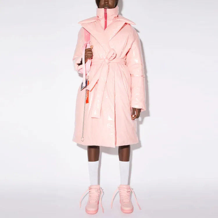Acne Studios FW21 Puffer Jacket Unisex Pink-1