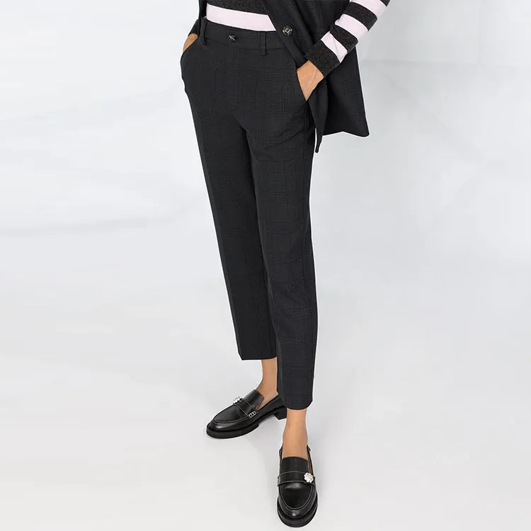GANNI Suit Trousers Women's Black-3