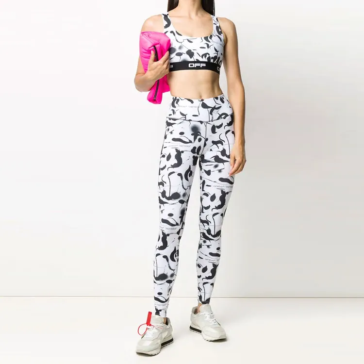 OFF-WHITE FW21 Leggings Women's White-1