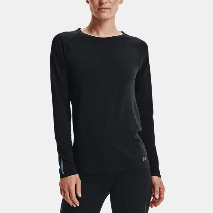 Under Armour Raglan Sleeve T Shirt Women's Black-2