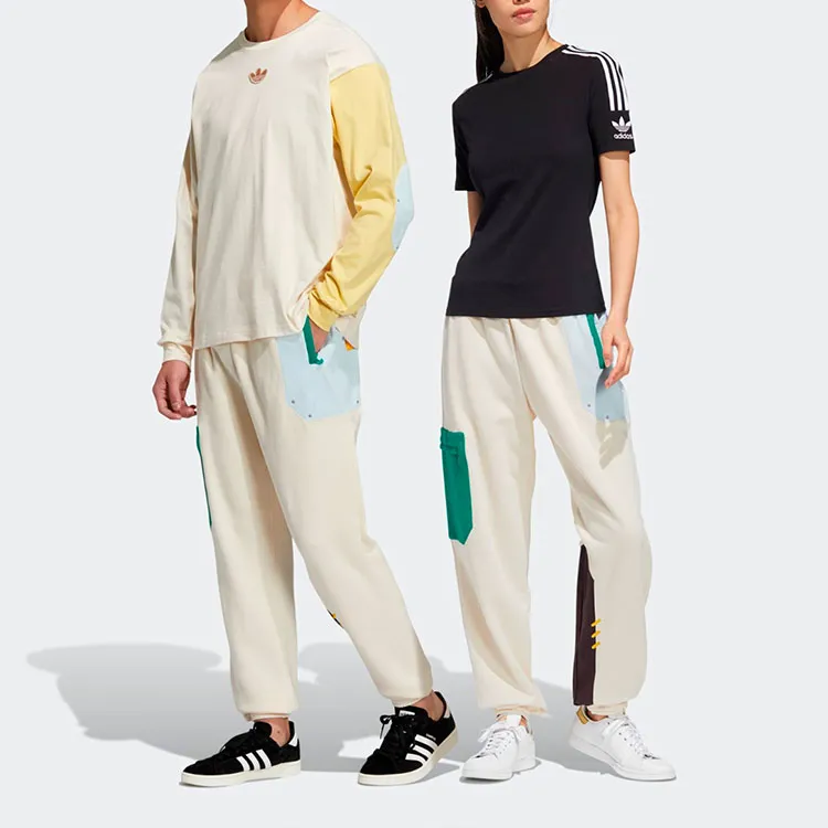 Adidas Originals Puppet Series Knitted Sweatpants Unisex Ecru-1