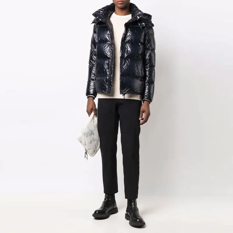 EMPORIO ARMANI Down Jacket Men's Blue-1