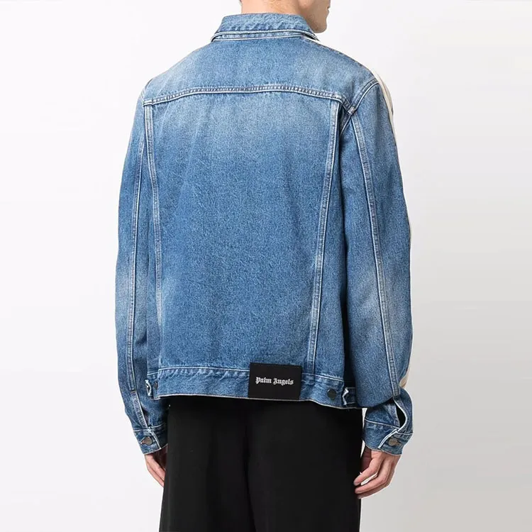PALM ANGELS Denim Track Jacket-3