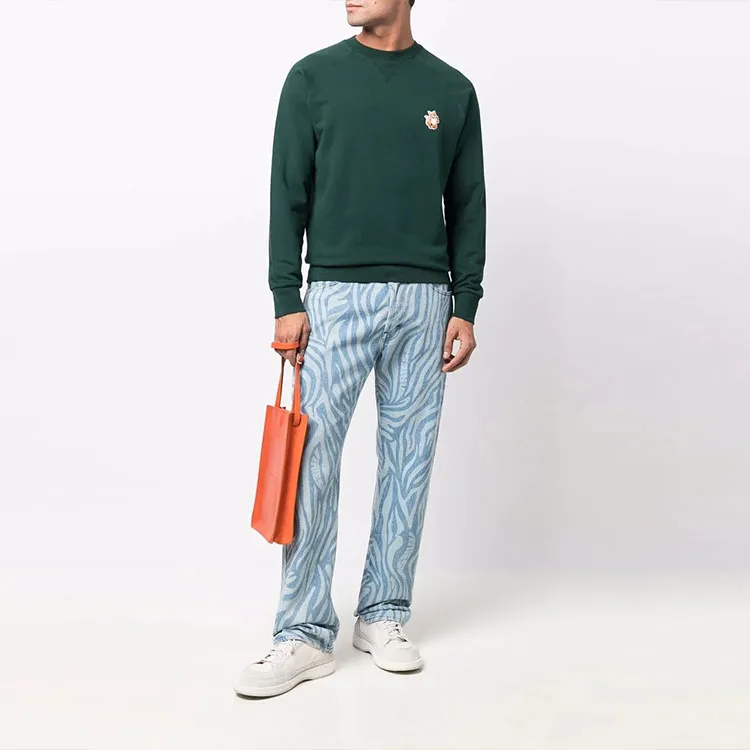 Maison Kitsune Sweatshirts Men Green-2