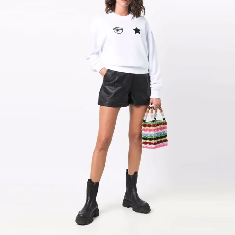 CHIARA FERRAGNI Sweatshirts Women's White-1