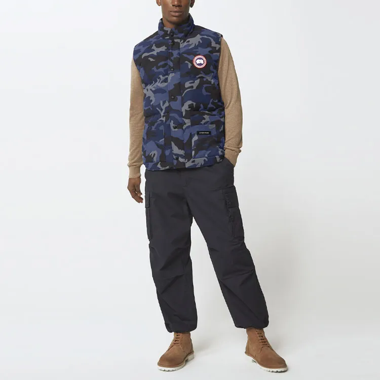 Canada Goose Vest Men's Dark Blue-2