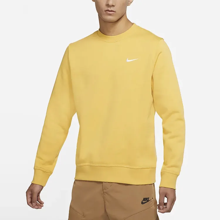 Nike Sweatshirts Men Yellow-3