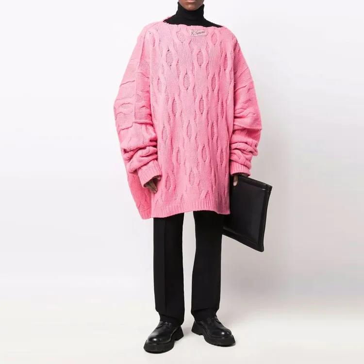 RAF SIMONS Sweaters Unisex Pink-1