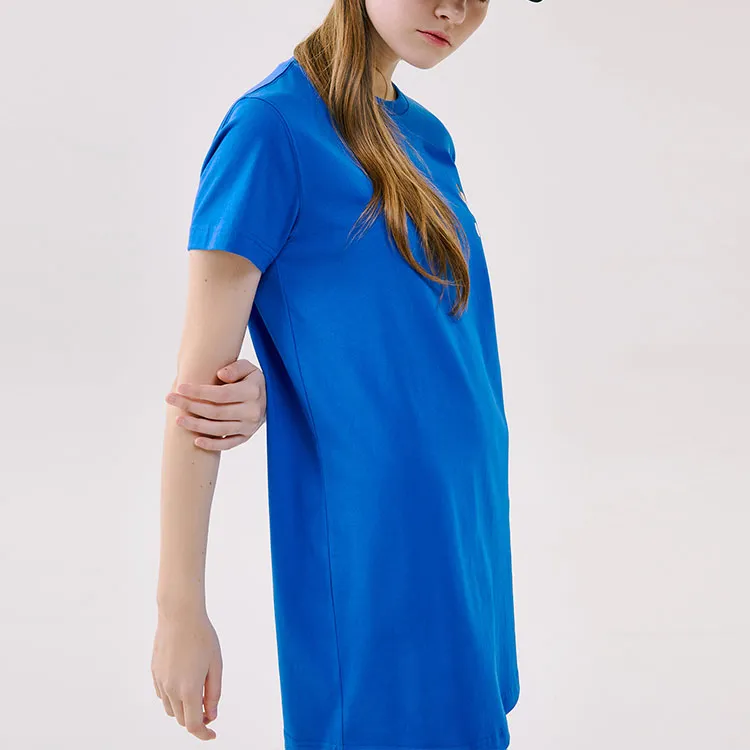 Disney X MLB X Disney Short Sleeved Dresses Women's Blue-3