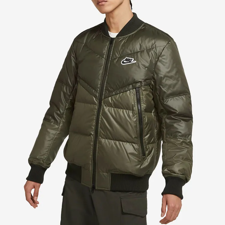 Nike Down Jackets Men Green-3