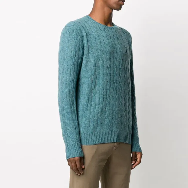 Polo Ralph Lauren Cashmere Sweaters Men Blue-3