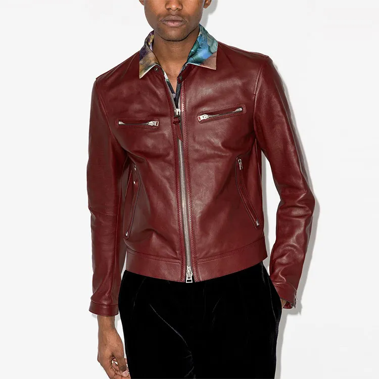 TOM FORD Leather Biker Jacket-1