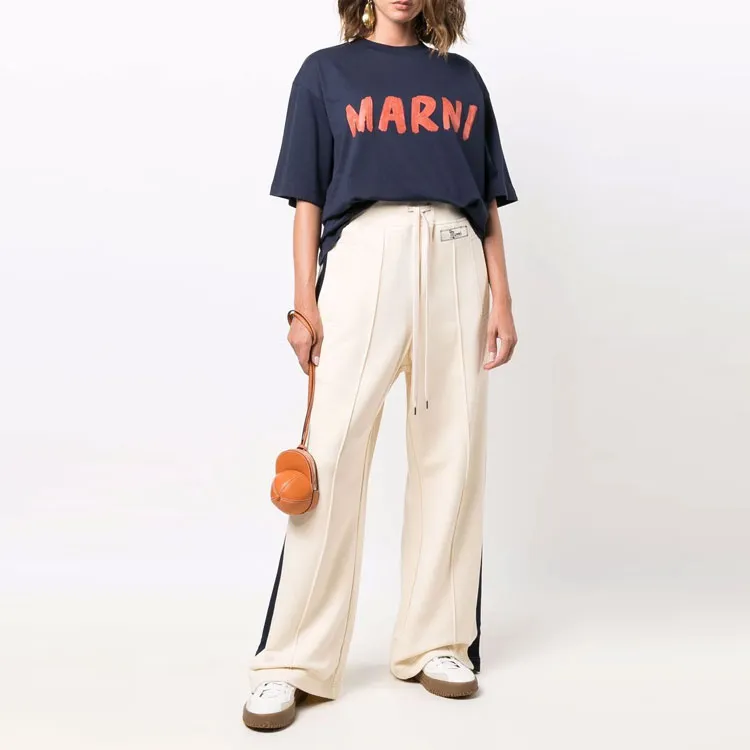 MARNI T-Shirts Women's Marine Blue-2