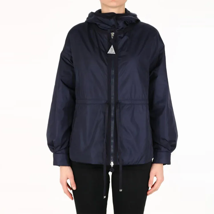 Moncler Meretz Full Zip Waistband Jacket 'Navy'-4