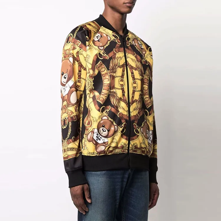 MOSCHINO Jackets Men Yellow-2
