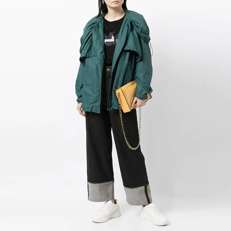 EMPORIO ARMANI Jackets Women's Green-1