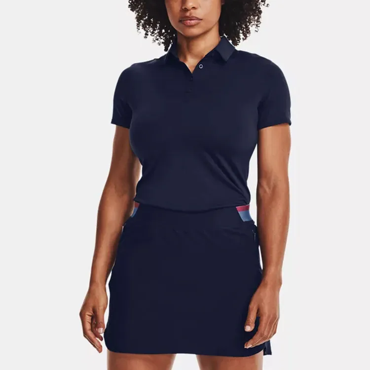 Under Armour Zinger Polo Shirts Women's Navy Blue-3