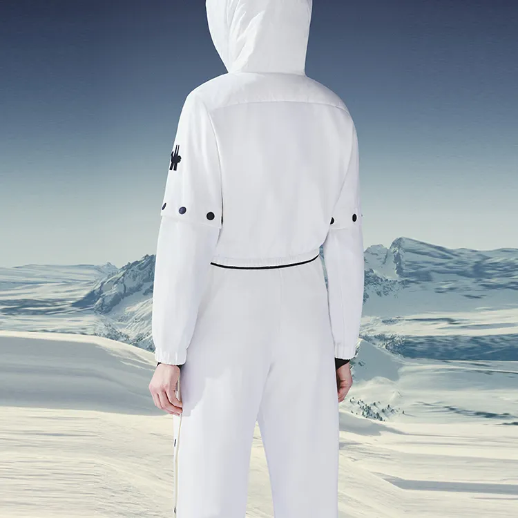 Moncler Padded Hoodie Puffer Jacket 'White'-2