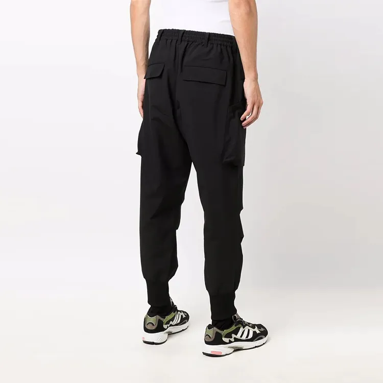 Y 3 Knitted Sweatpants Men Black-1