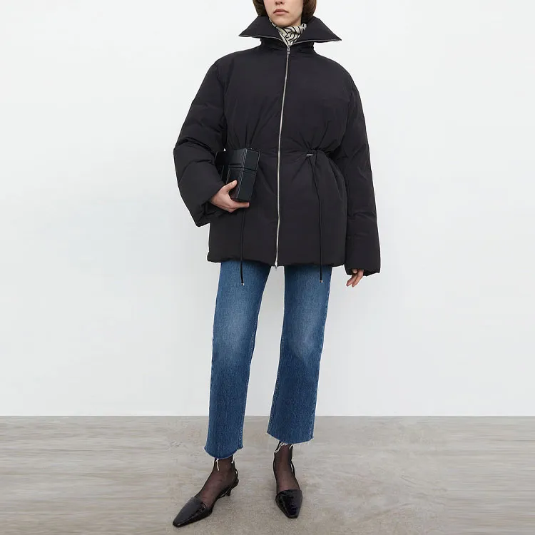 TOTEME SS22 Down Jacket Women's Black-1