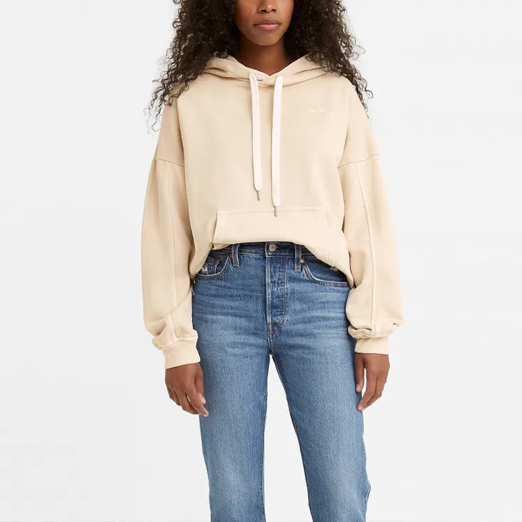 Levi's Sweatshirt Women's Khaki-1