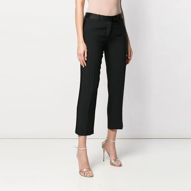 ERMANNO SCERVINO Cropped Trousers-1