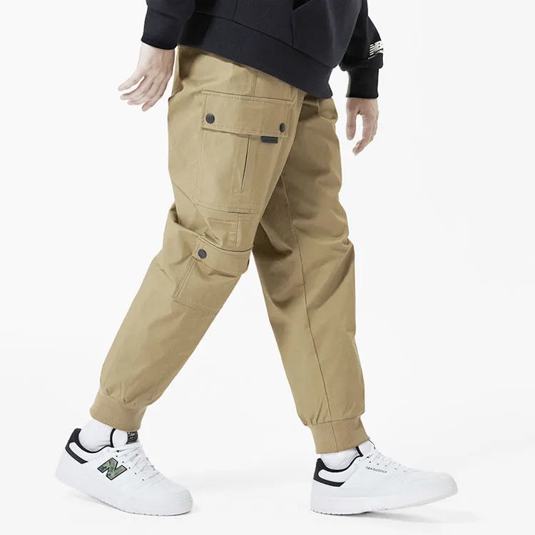 New Balance Knitted Sweatpants Men Khaki-2