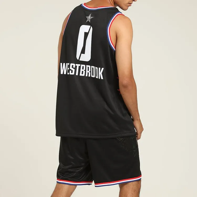 Nike Jersey Basketball Jerseys Men's Black-2