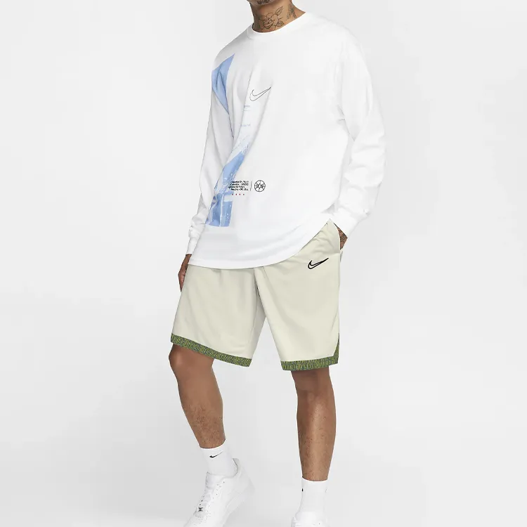 Nike Basketball Shorts Men Sail White-2