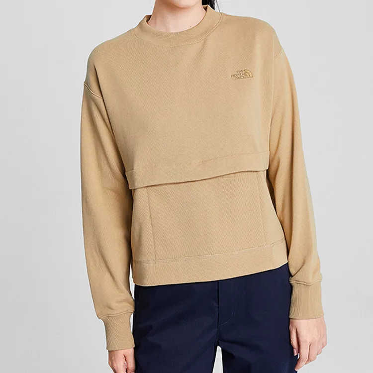 THE NORTH FACE Sweatshirts Women's Khaki-3