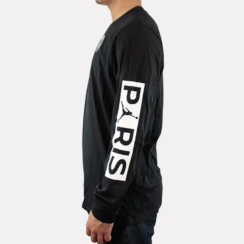 Jordan PSG T Shirts Men Black-4