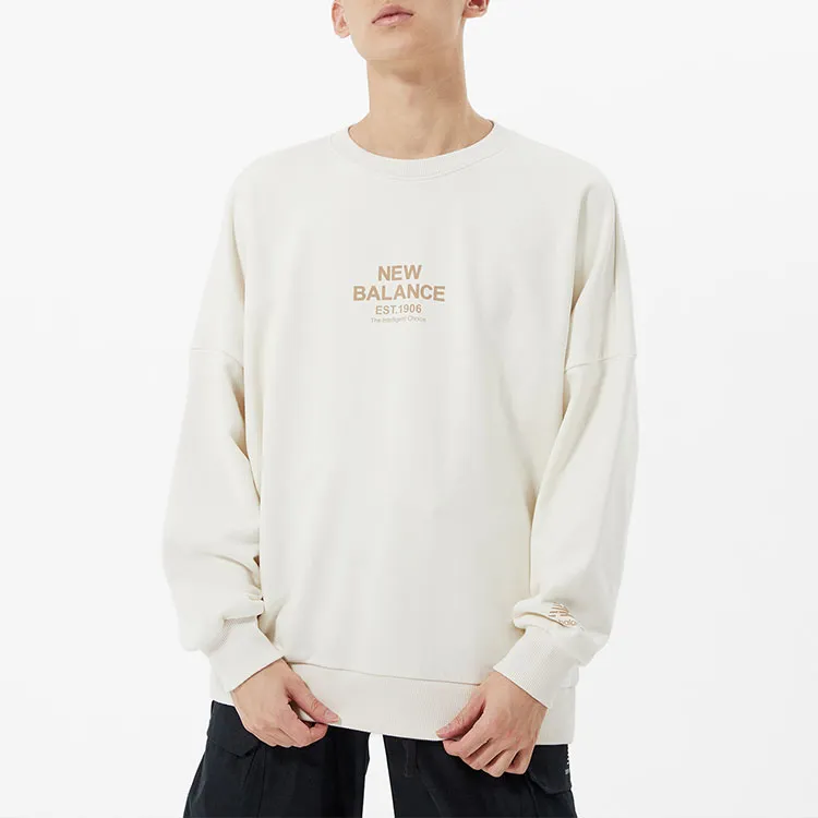 New Balance Sweatshirts Men White-2