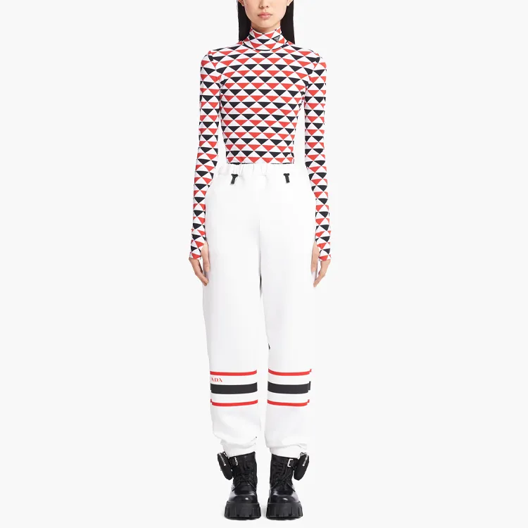 PRADA SS22 Casual Pants Women's White-1