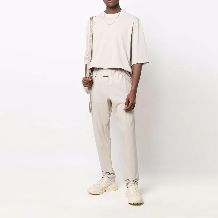 Fear Of God Casual Pants Men Gray White-1