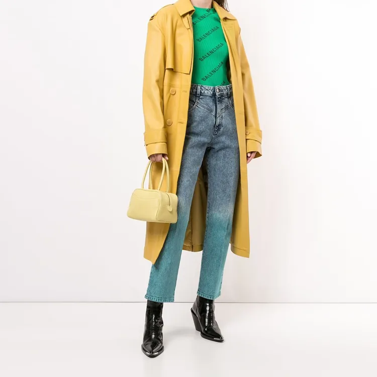 Balenciaga All Over Logo Crewneck Sweater 'Electric Green'-3