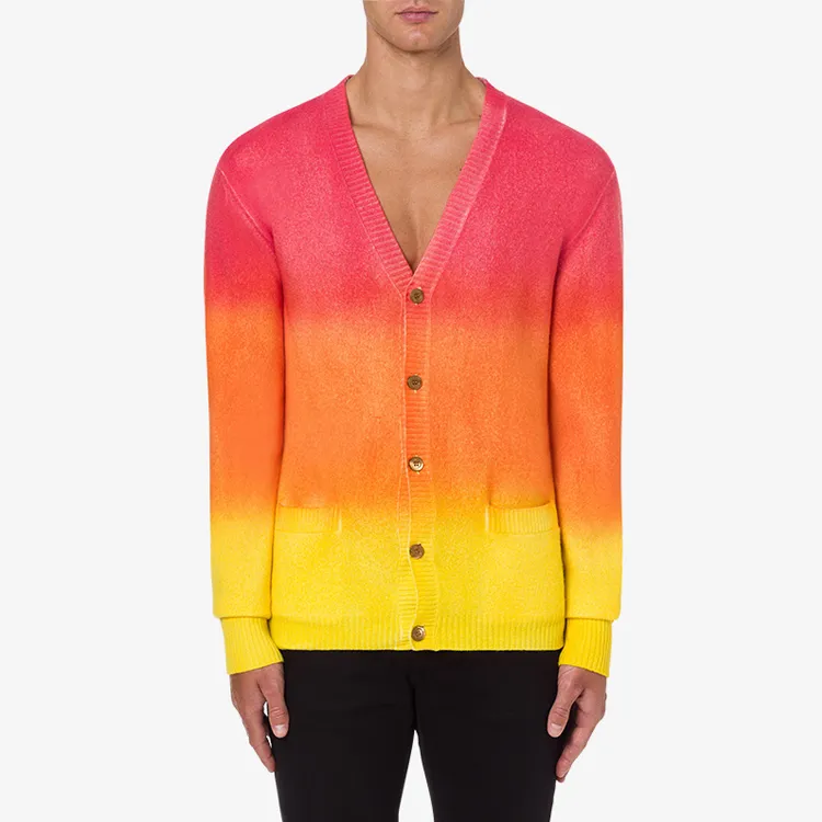 MOSCHINO Cashmere Sweaters Men Multicolor-1