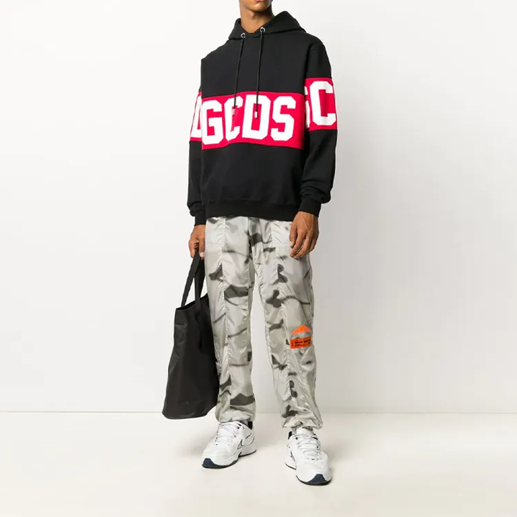 GCDS Logo Print Hoodie-2