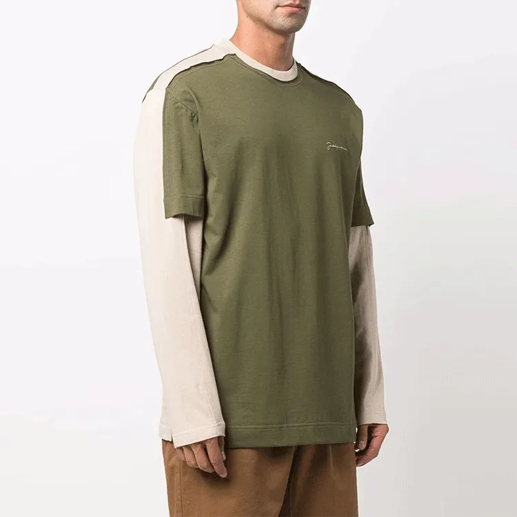 Jacquemus T-Shirts Men Army Green-2