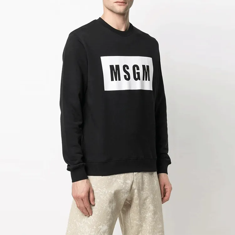 MSGM Logo print Sweatshirt-2