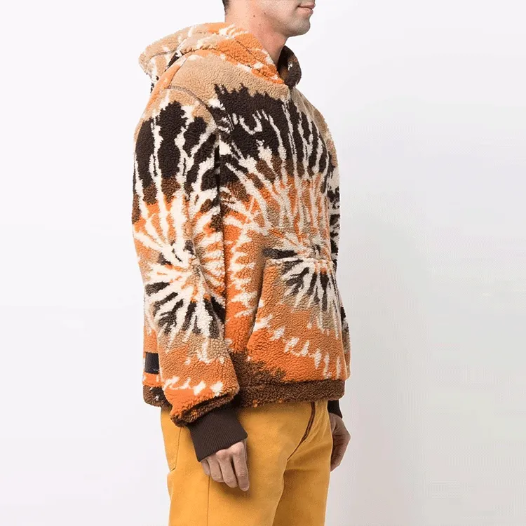 AMIRI Tie Dye Polar Fleece Hoodie-2