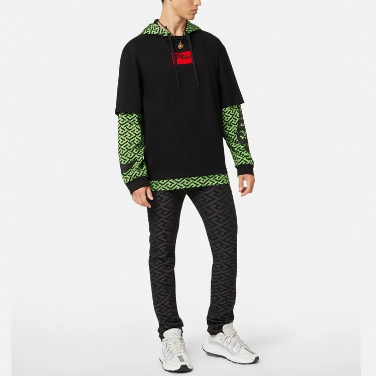 VERSACE VERSACE SS22 Sweatshirt Men's Black-1